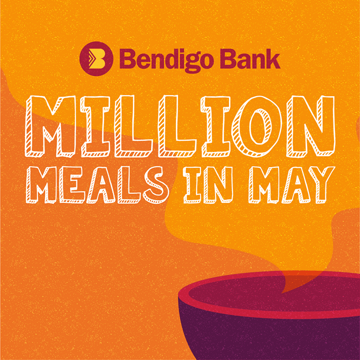 Bendigo Bank Million Meals In May
